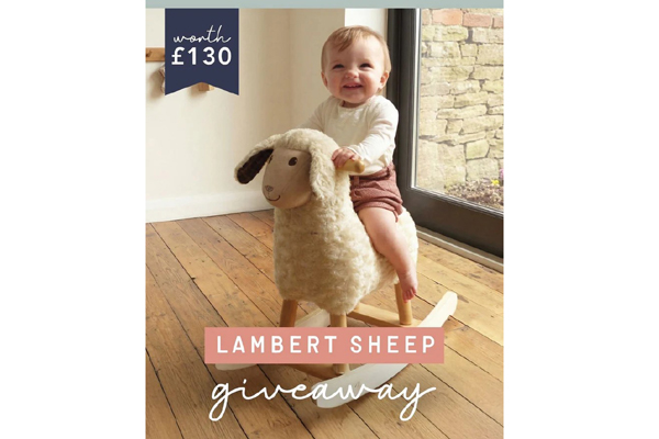 Win Lambert Rocking Sheep Toy