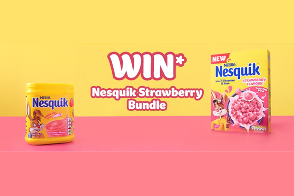 Win a Nesquik® Strawberry Cereal Set