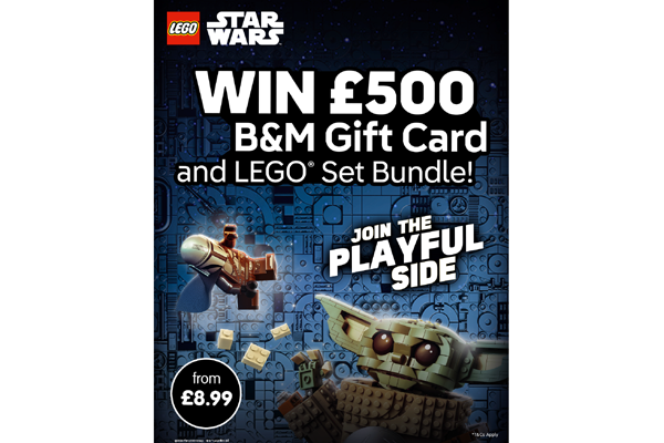 Win a £500 B&M Gift Card
