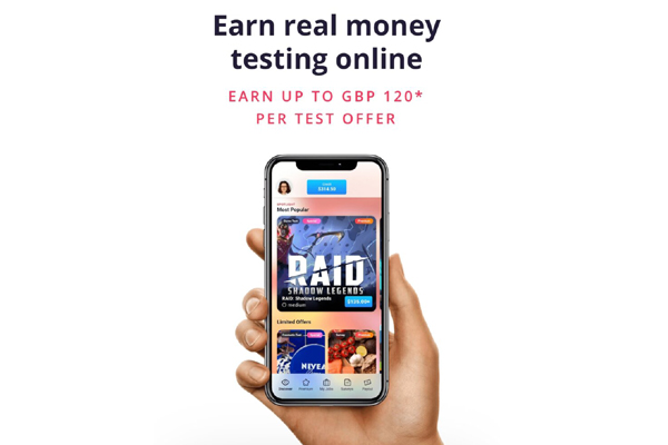 Get paid to test games & apps