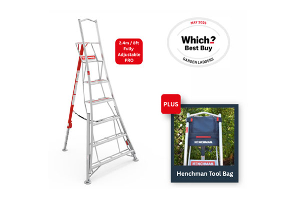 Free HENCHMAN Garden Ladder Bundle