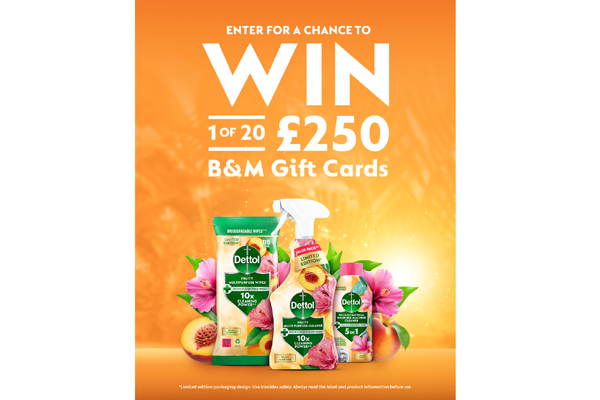 Win 1 of 20 £250 B&M Gift Cards