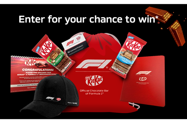 Free Formula 1® KITKAT Set