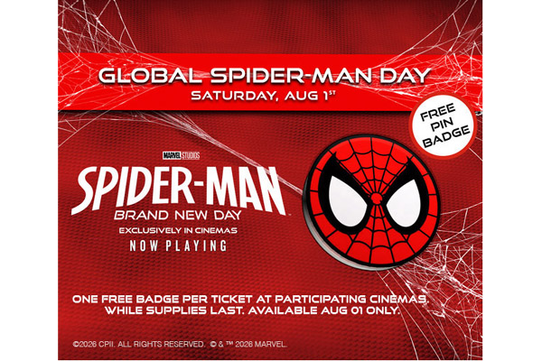 Free Spider-Man Pin