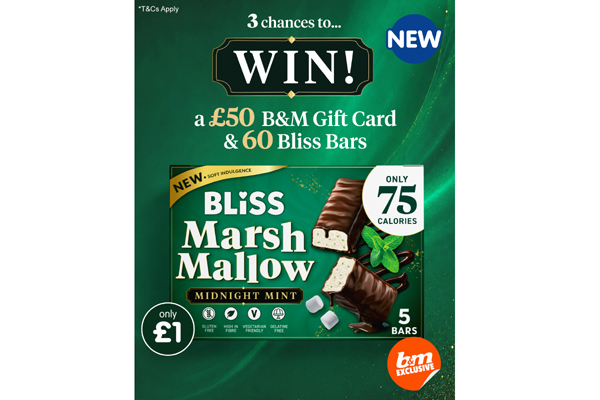 Win £50 B&M Gift Card