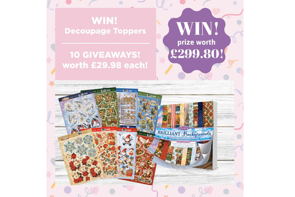 Win a Christmas Decoupage Collection