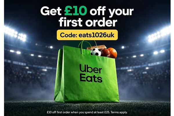 Free £10 Off Uber Eats