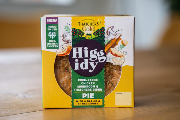 Free Higgidy Thatchers Cider Pie